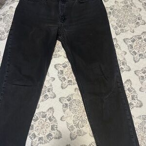Mango Charcoal Denim Jeans